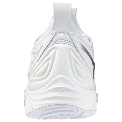 ミズノ ウエーブ モーメンタム 3 ホワイト シルバー レディース 2024