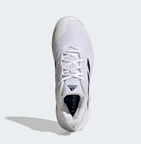 アディダス コート ジャム コントロール カーペット用 ホワイト ネイビー 2024