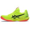 アシックス ソリューション スピード FF 3 クレーコート用 セーフティイエロー ブラック レディース 2024