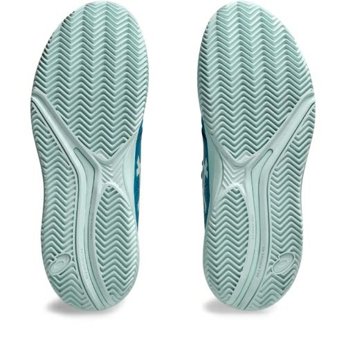 アシックス ゲルチャレンジャー 14 クレーコート用 ティールブルー スージングシー レディース 2024