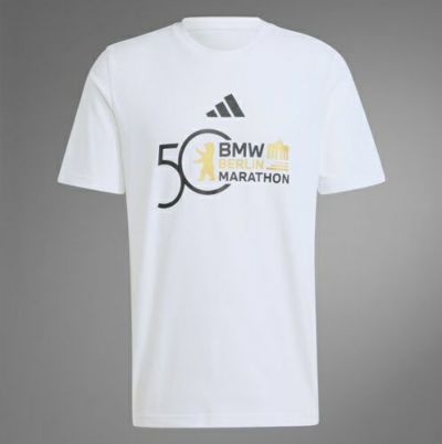 アディダス BMW ベルリンマラソン 2024 ロゴ Tシャツ