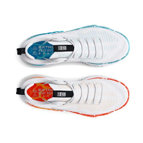 アンダーアーマー フロー エース AA LOW ホワイト ファイア レディース 2024