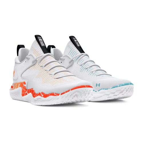 アンダーアーマー フロー エース AA LOW ホワイト ファイア レディース 2024