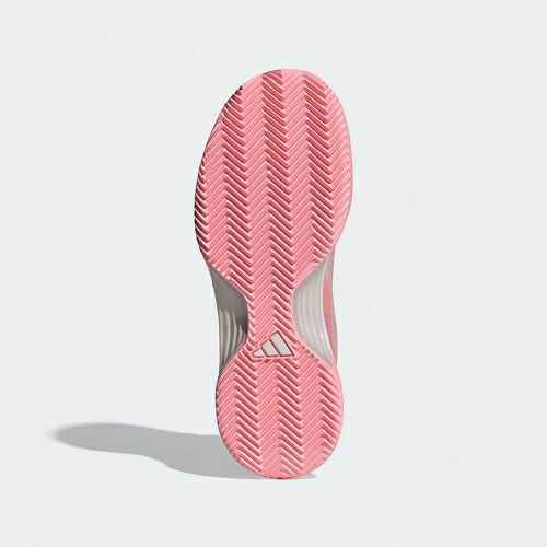 アディダス アバコート 2 クレーコート用 サンディーピンク クラウドホワイト レディース 2024