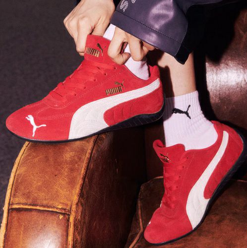  プーマ スピードキャット OG スニーカー フォーオールタイムレッド