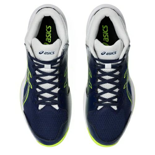 アシックス ビヨンド FF ミッドカット ブルーエクスパンス セーフティイエロー 2024