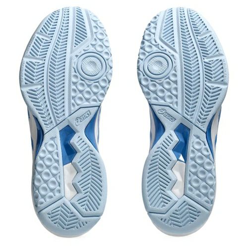 アシックス ゲルタスク 4 ミッドカット ホワイト ブルーコースト レディース 2024