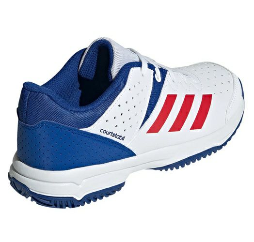 アディダス コート スタビル クラウドホワイト ロイヤルブルー ジュニア 2024