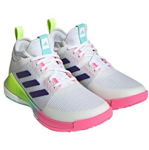 アディダス クレイジーフライト ミッドカット クラウドホワイト チーム