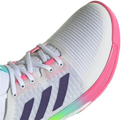 アディダス クレイジーフライト ミッドカット クラウドホワイト チームカレッジパープル 2025