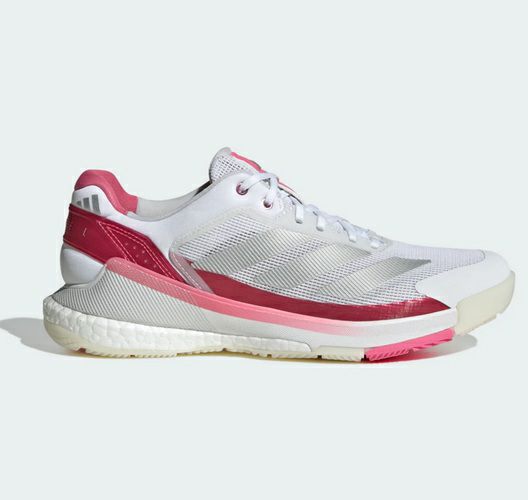 アディダス クレイジークイック BOOST パデル クラウドホワイト ルーシッドピンク 2025