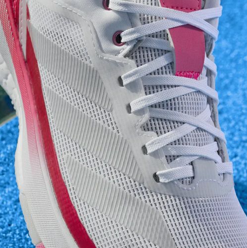 アディダス クレイジークイック BOOST パデル クラウドホワイト ルーシッドピンク 2025