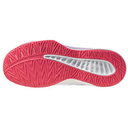 ミズノ サンダーブレード Z ミッドカット ホワイト バイオレットインディゴ レディース 2025