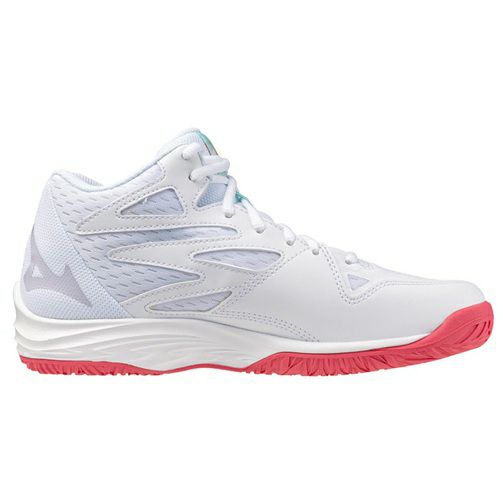 ミズノ サンダーブレード Z ミッドカット ホワイト バイオレットインディゴ レディース 2025