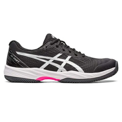 アシックス ゲルゲーム 9 クレーコート用 ブラック ホットピンク 2023