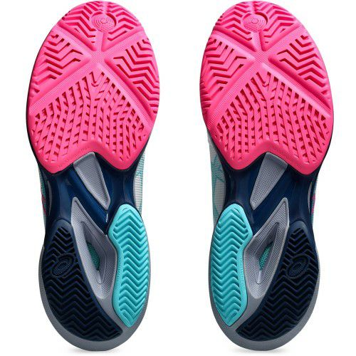 アシックス ソリューション スピード FF 3 パデル ホワイト ホットピンク 2025