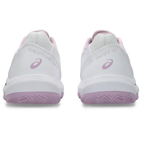 アシックス ソリューション スイフト FF 2 クレーコート用 ホワイト ウベ レディース 2025