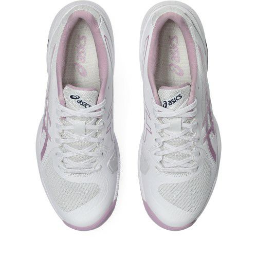 アシックス ソリューション スイフト FF 2 クレーコート用 ホワイト ウベ レディース 2025