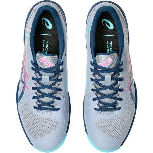 アシックス ソリューション スイフト FF 2 パデル グレーブルー マコブルー 2025