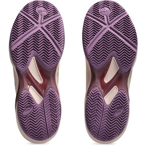 アシックス ソリューション スイフト FF 2 パデル ニュートラルピンク ピュアゴールド レディース 2025