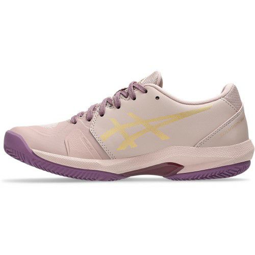 アシックス ソリューション スイフト FF 2 パデル ニュートラルピンク ピュアゴールド レディース 2025