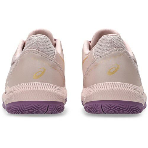 アシックス ソリューション スイフト FF 2 パデル ニュートラルピンク ピュアゴールド レディース 2025