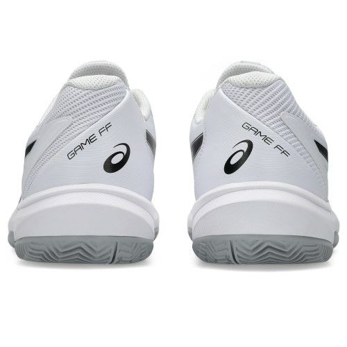 アシックス ゲーム FF クレーコート用 ホワイト ブラック 2025