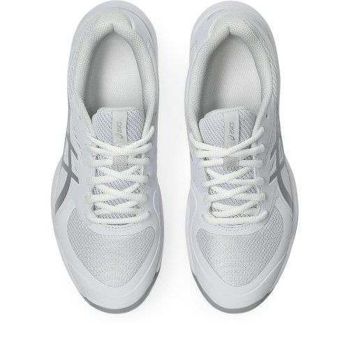 アシックス ゲーム FF クレーコート用 ホワイト ピュアシルバー レディース 2025