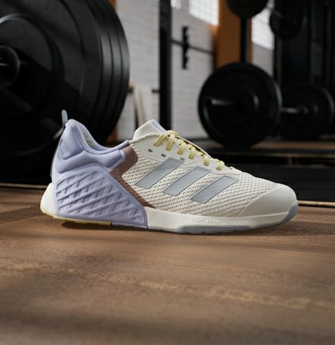 アディダス ドロップセット 3 チョークホワイト バイオレットトーン 2025