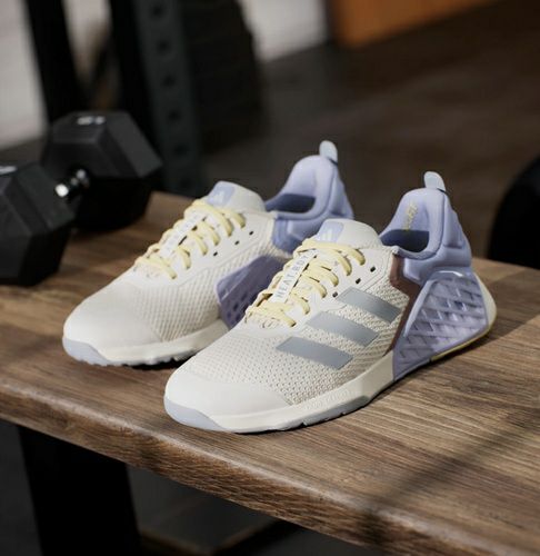 アディダス ドロップセット 3 チョークホワイト バイオレットトーン 2025