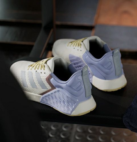 アディダス ドロップセット 3 チョークホワイト バイオレットトーン 2025