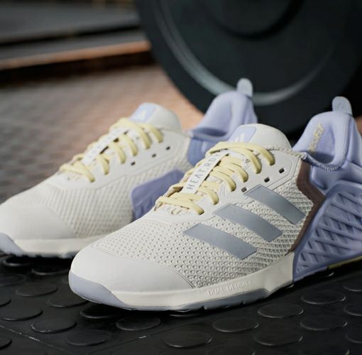 アディダス ドロップセット 3 チョークホワイト バイオレットトーン 2025