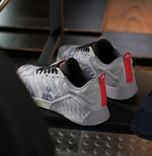 アディダス ドロップセット 3 GFX グレーカモ 2025