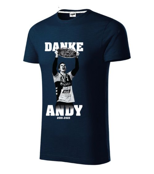 ラインネッカーレーヴェン 送別Tシャツ Andy Schmid