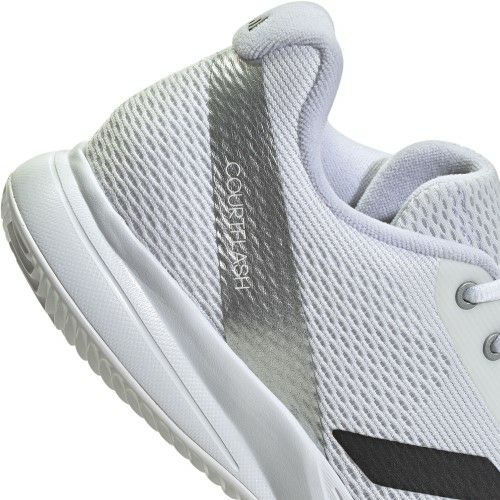 アディダス コートフラッシュ スピード クレーコート用 クラウドホワイト コアブラック 2025