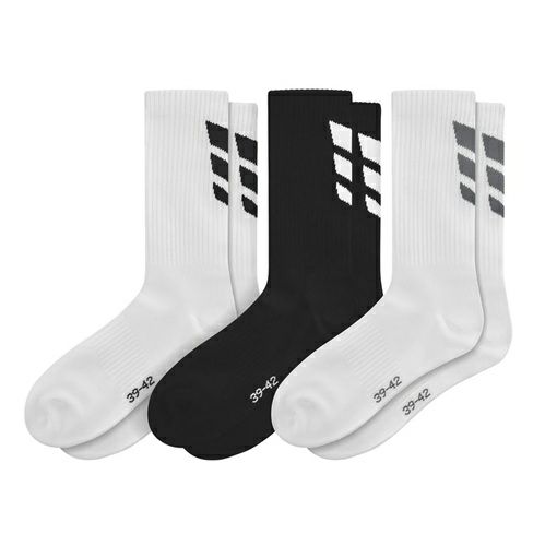 エリマ 3ウィング ソックス 3足パック 3色展開