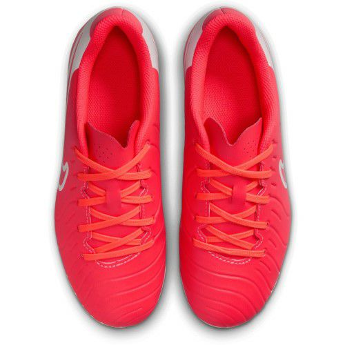 ナイキ ティエンポ レジェンド 10 クラブ FG/MG ホットラバ ホワイト ジュニア 2025