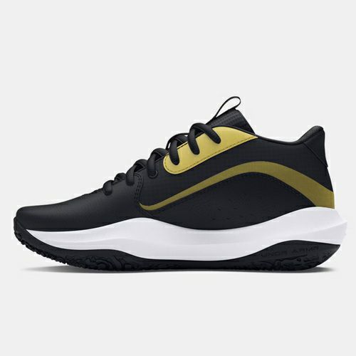 アンダーアーマー グレードスクール ロックダウン 7 ジュニア ブラック メタリックゴールド 2025