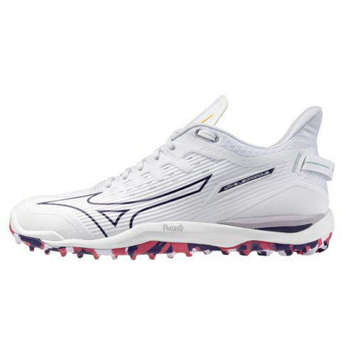 ミズノ ウエーブ レオパルダス ホワイト バイオレットインディゴ 2025