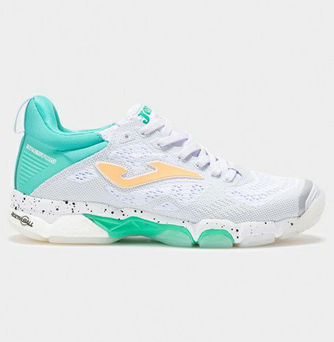 ホマ ブレストン 25 レディース ホワイト ターコイズ 2025