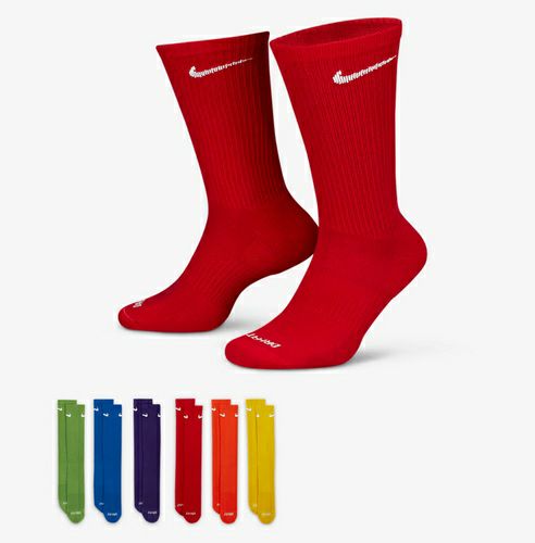 ナイキ Everyday Plus クッション トレーニング クルー ソックス 6足パック