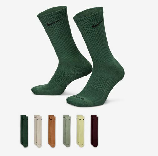 ナイキ Everyday Plus クッション トレーニング クルー ソックス 6足パック