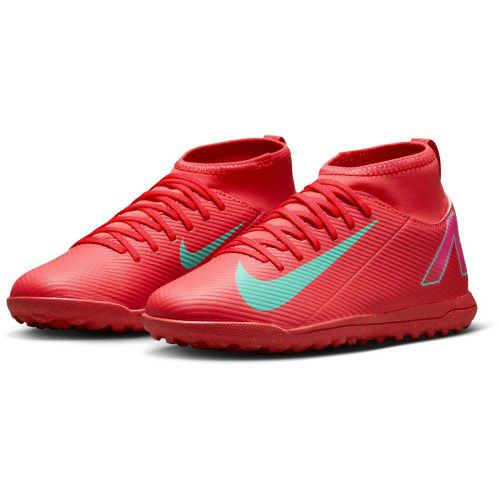 ナイキ マーキュリアル スーパーフライ 10 クラブ TF アンバーグロー オーロラグリーン ジュニア 2025