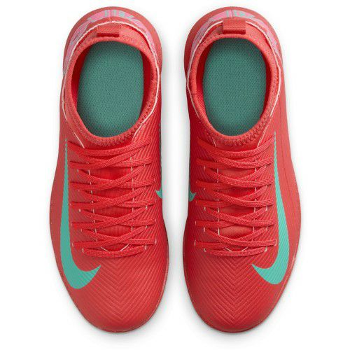 ナイキ マーキュリアル スーパーフライ 10 クラブ TF アンバーグロー オーロラグリーン ジュニア 2025