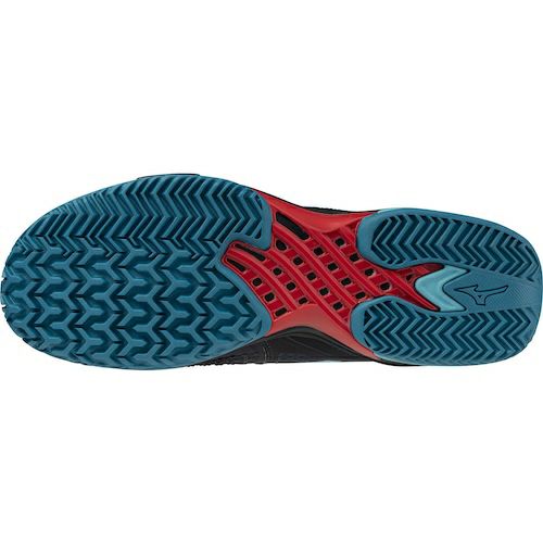 ミズノ ウエーブ エクシード ツアー 6 クレーコート用 サルート ハイビスカス 2025