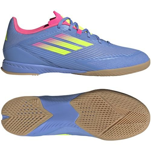 アディダス F50 リーグ IN ブルーフュージョン ルーシッドイエロー 2025