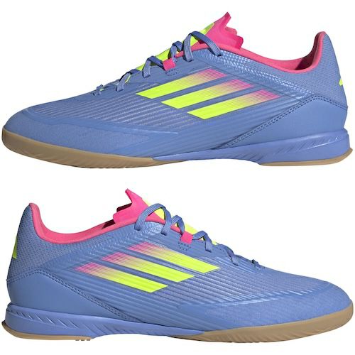 アディダス F50 リーグ IN ブルーフュージョン ルーシッドイエロー 2025