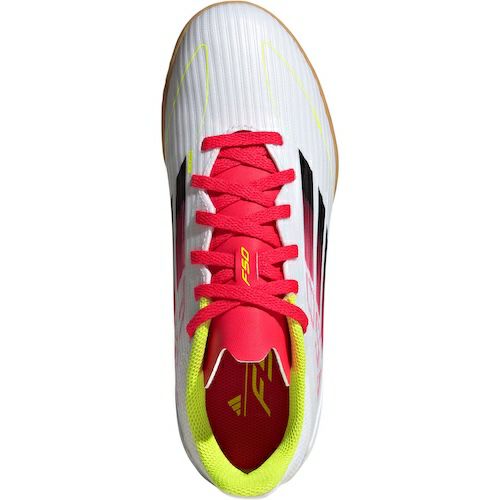 アディダス F50 リーグ IN クラウドホワイト ソーラーイエロー ジュニア 2025