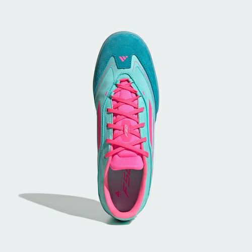 アディダス F50 フリースタイル IN フレッシュアクア ルーシッドピンク 2025