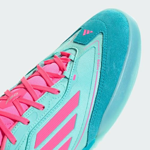 アディダス F50 フリースタイル IN フレッシュアクア ルーシッドピンク 2025